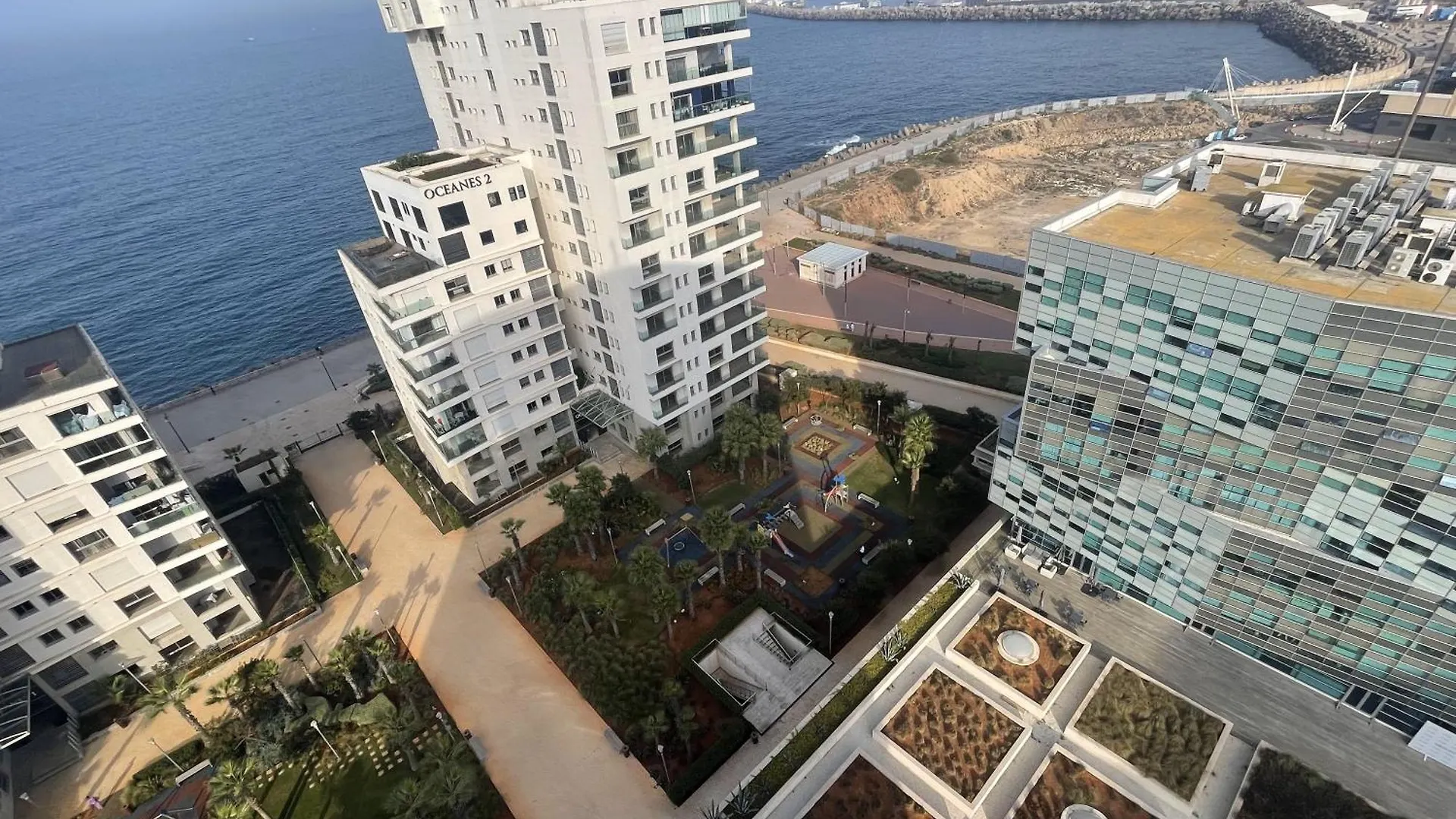 Panoramic View From 14Th Floor Apartman Casablanca
