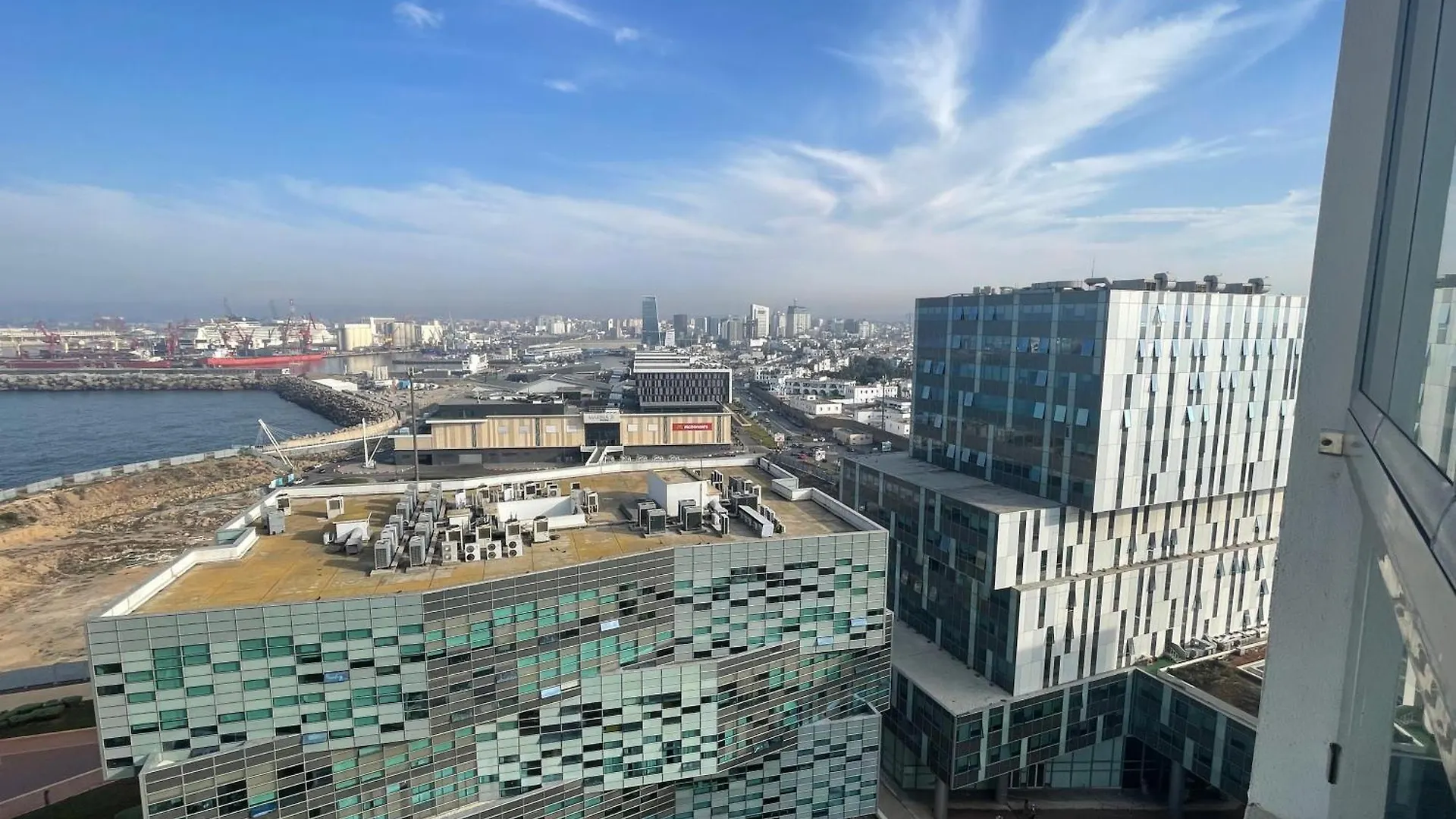 Panoramic View From 14Th Floor Apartman Casablanca